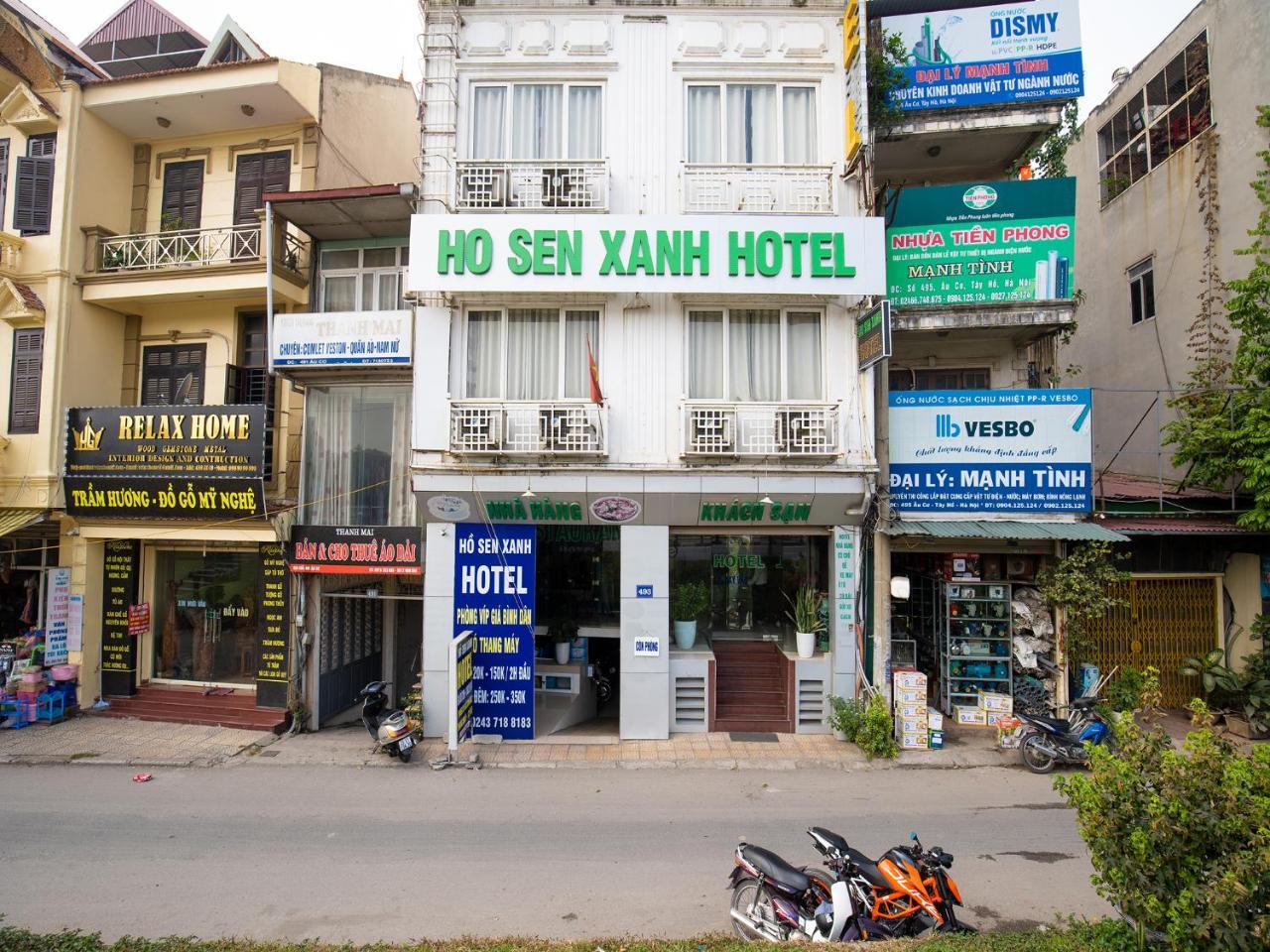Ho Sen Xanh Hotel Hanoi Exteriör bild